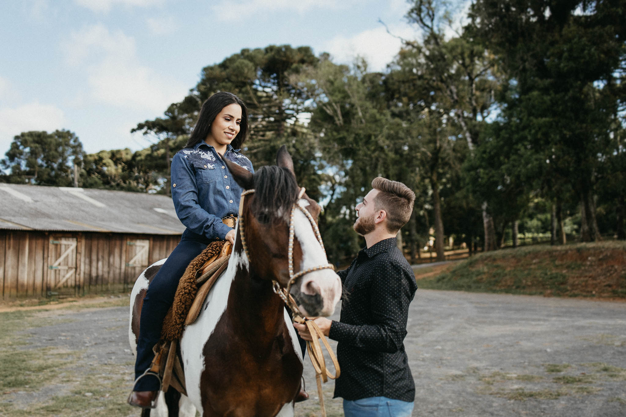 Andrieli e Marcelo